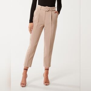 Ever New Tan Cropped Women's Pants